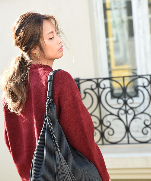 Eldia'lu（エルディアル）の「天然石マーブルアーモンドデザインピアス（ピアス（両耳用）・レディース・カーキ/ベージュ・ﾌﾘ-）」の14枚目の写真