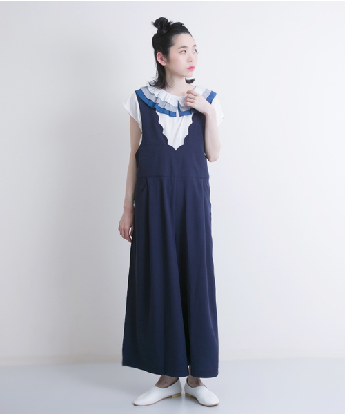 merlot plus(メルロープリュス)の「グラデティアードピエロ襟ブラウス2935(シャツ/ブラウス・レディース・ブルー/オレンジ・FREE)」の17枚目の写真