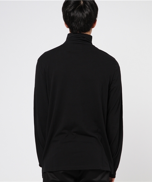 HELIOPOLE(エリオポール)の「MAJESTIC HOMME 長袖タートルネックプルオーバー(Tシャツ/カットソー・メンズ・ブラック/ネイビー・L/M/S)」の7枚目の写真
