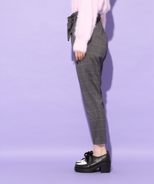 repipi armario（レピピ アルマリオ）の「グレンチェックタックパンツ（その他パンツ・キッズ・ダークブラウン/ダークグレー・LARGE/MEDIUM/SMALL/X-SMALL）」の5枚目の写真