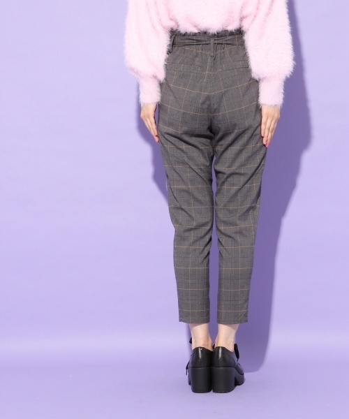 repipi armario（レピピ アルマリオ）の「グレンチェックタックパンツ（その他パンツ・キッズ・ダークブラウン/ダークグレー・LARGE/MEDIUM/SMALL/X-SMALL）」の6枚目の写真