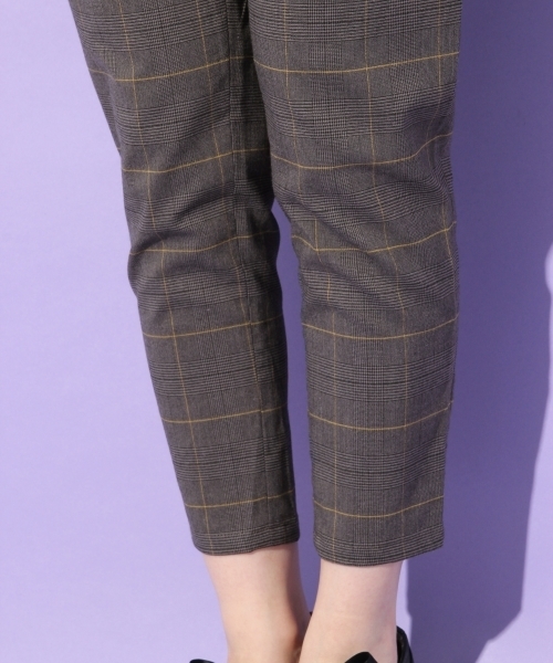 repipi armario（レピピ アルマリオ）の「グレンチェックタックパンツ（その他パンツ・キッズ・ダークブラウン/ダークグレー・LARGE/MEDIUM/SMALL/X-SMALL）」の9枚目の写真