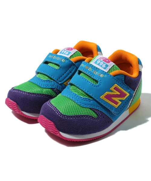 NEW BALANCE（ニューバランス）の「ニューバランス ベビーシューズ FS996 カラフル（スニーカー・キッズ・ピンク/パープル/グリーン・12cm/13cm/14cm/15cm/16cm）」の3枚目の写真