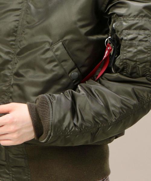 アルファ オープニングセレモニー ペイズリー柄 N-2B フライト