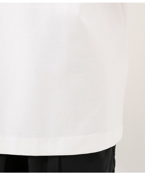 ADAM ET ROPE'（アダムエロペ）の「ポンチラインTシャツ（Tシャツ/カットソー・メンズ・ホワイト/キャメル/ネイビー・M/L）」の16枚目の写真