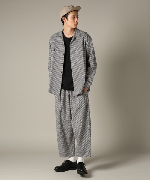 GOLD（ゴールド）の「GOLD/ゴールド： GIMGHAM CHECK BALLOON PANTS #（その他パンツ・メンズ・ホワイト・LARGE/MEDIUM）」の2枚目の写真