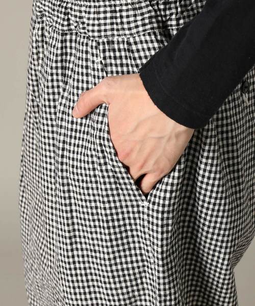 GOLD（ゴールド）の「GOLD/ゴールド： GIMGHAM CHECK BALLOON PANTS #（その他パンツ・メンズ・ホワイト・LARGE/MEDIUM）」の6枚目の写真