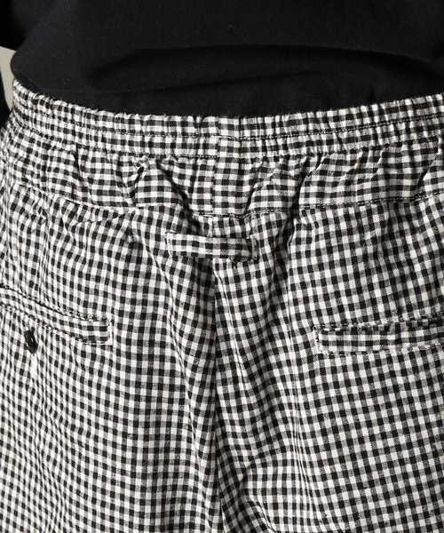 GOLD（ゴールド）の「GOLD/ゴールド： GIMGHAM CHECK BALLOON PANTS #（その他パンツ・メンズ・ホワイト・LARGE/MEDIUM）」の7枚目の写真