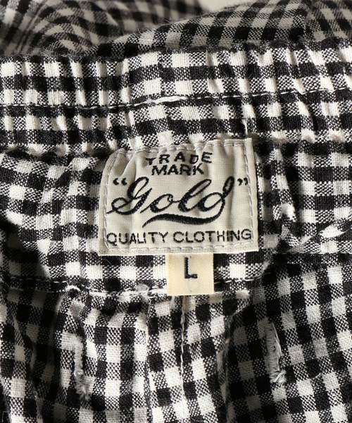 GOLD（ゴールド）の「GOLD/ゴールド： GIMGHAM CHECK BALLOON PANTS #（その他パンツ・メンズ・ホワイト・LARGE/MEDIUM）」の9枚目の写真