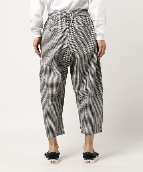 GOLD（ゴールド）の「GOLD/ゴールド： GIMGHAM CHECK BALLOON PANTS #（その他パンツ・メンズ・ホワイト・LARGE/MEDIUM）」の4枚目の写真