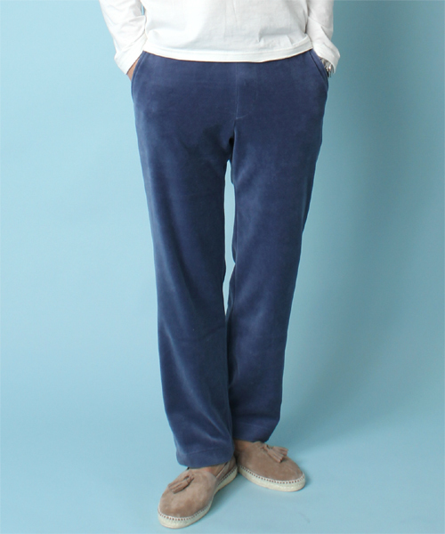 BEAMS LIGHTS Men's(ビームスライツ メンズ)の「○BEAMS LIGHTS / ベロアイージーパンツ(その他パンツ・メンズ・グレー/ブルー・SMALL/MEDIUM/LARGE)」の2枚目の写真