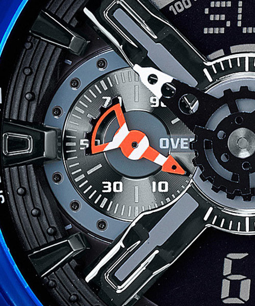 G-SHOCK（ジーショック）の「特定非営利法人「アクアプラネット」 コラボレーションモデル / GA-110CR-2AJF / Gショック（アナログ腕時計・メンズ・ブルー・FREE）」の5枚目の写真