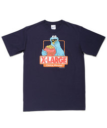 XLARGE | XLARGE×SESAME STREET S/S TEE COOKIE MONSTER OG(Tシャツ/カットソー)