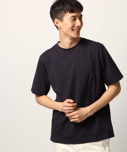 GLOBAL WORK(グローバルワーク)の「スーピマWフェイスTEE/788966(Tシャツ/カットソー・メンズ・ホワイト/ライトブルー/ネイビー/グレー・SMALL/MEDIUM/LARGE/X-LARGE)」の4枚目の写真