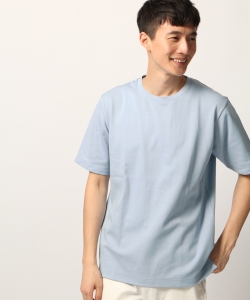 GLOBAL WORK(グローバルワーク)の「スーピマWフェイスTEE/788966(Tシャツ/カットソー・メンズ・ホワイト/ライトブルー/ネイビー/グレー・SMALL/MEDIUM/LARGE/X-LARGE)」の3枚目の写真