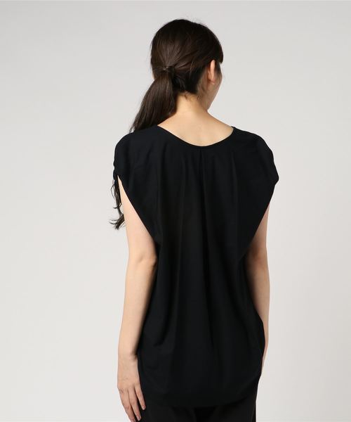 RIVE DROITE（リヴドロワ）の「ツイルスリーブタックカットソー（Tシャツ/カットソー・レディース・オフホワイト/カーキ/ネイビー・FREE）」の5枚目の写真