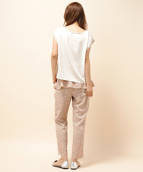 Another Edition（アナザーエディション）の「AE  PRTﾍﾟﾌﾟﾗﾑ ｺﾝﾋﾞﾈｿﾞﾝ（つなぎ/オールインワン・レディース・ブラック/ベージュ・ﾌﾘ-）」の13枚目の写真