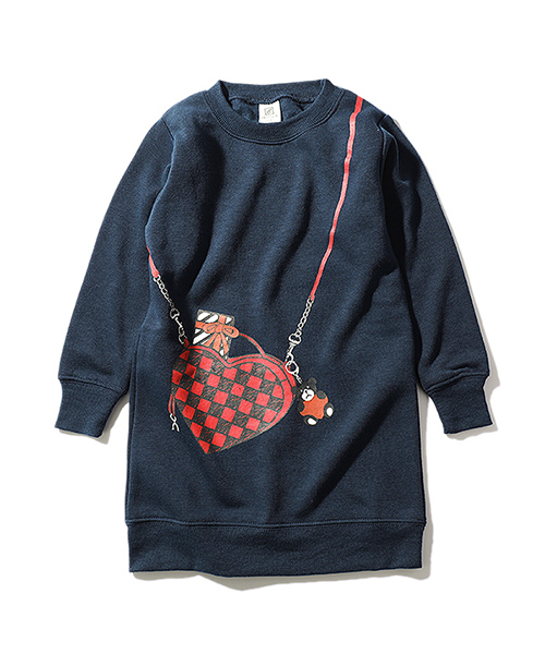 devirock（デビロック）の「全20柄 プリント裏起毛スウェットワンピース（ワンピース・キッズ・その他1/その他2/その他3/その他4/その他5/その他6/その他7/その他8/その他9/その他10/その他11/その他12/その他13/その他14/その他15/その他16/その他17/その他18・100cm/110cm/150cm/160cm/120cm/130cm/140cm）」の11枚目の写真