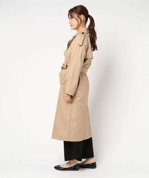 ENVYM（アンビー）の「リボンベルトロングトレンチCT（トレンチ 