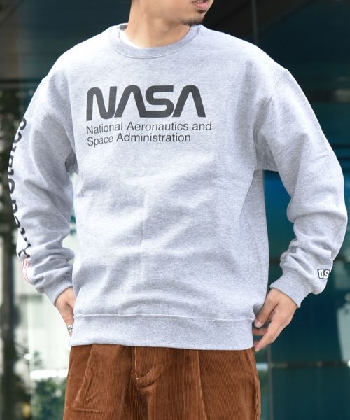SHIPS（シップス）の「SU: 【NASA】GRAPHIC クルーネック スウェット