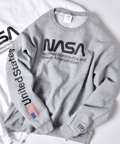 SHIPS（シップス）の「SU: 【NASA】GRAPHIC クルーネック スウェット