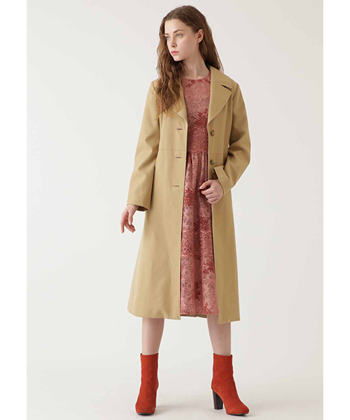 JILL STUART（ジルスチュアート）の「サニーコート（トレンチコート・レディース・ベージュ・SMALL/MEDIUM）」の6枚目の写真