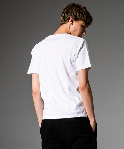 NUMBER (N)INE DENIM(ナンバーナインデニム)の「NUMBER (N)INE DENIM(ナンバーナインデニム)プリントポケット付半袖Tシャツ(Tシャツ/カットソー・メンズ・ホワイト/ブラック/ネイビー・SMALL/MEDIUM/LARGE/X-LARGE)」の7枚目の写真