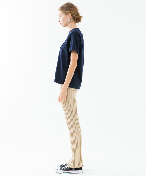 MUVEIL（ミュベール）の「【MUVEIL×CONVERSE】スターパッチ Tシャツ A2896UTS917（Tシャツ/カットソー・レディース・ホワイト/ネイビー・FREE）」の9枚目の写真