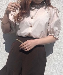 one after another NICE CLAUP | いろいろ釦ブラウス(シャツ/ブラウス)