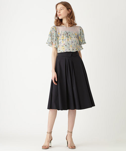 JILL STUART(ジルスチュアート)の「◆カーラシルクフラワーブラウス(シャツ/ブラウス・レディース・ピンク/ブルー・SMALL/MEDIUM)」の7枚目の写真