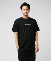 【Bl】【KANGOL】別注ロゴ刺繍T