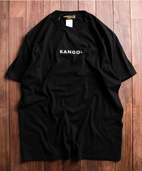 KANGOL（カンゴール）の「【Bl】【KANGOL】別注ロゴ刺繍T（Tシャツ/カットソー・メンズ・ホワイト/ブラック/オリーブ・MEDIUM/LARGE/X-LARGE/XXX-LARGE）」の13枚目の写真