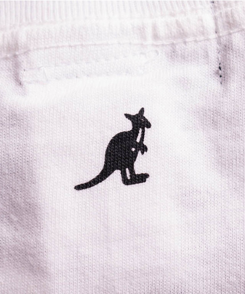 KANGOL（カンゴール）の「【Bl】【KANGOL】別注ロゴ刺繍T（Tシャツ/カットソー・メンズ・ホワイト/ブラック/オリーブ・MEDIUM/LARGE/X-LARGE/XXX-LARGE）」の9枚目の写真