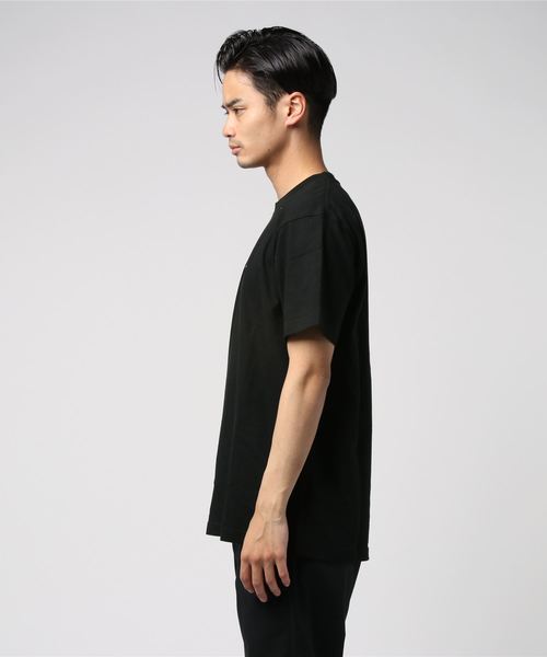 KANGOL（カンゴール）の「【Bl】【KANGOL】別注ロゴ刺繍T（Tシャツ/カットソー・メンズ・ホワイト/ブラック/オリーブ・MEDIUM/LARGE/X-LARGE/XXX-LARGE）」の19枚目の写真