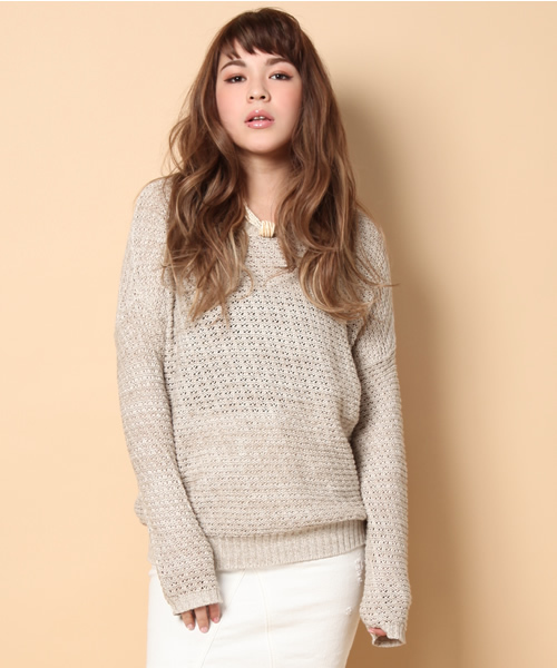 goa（ゴア）の「麻レーヨンドルマンTOP'S（Tシャツ/カットソー・レディース・アイボリー/モカ/ベージュ/A・FREE）」の5枚目の写真