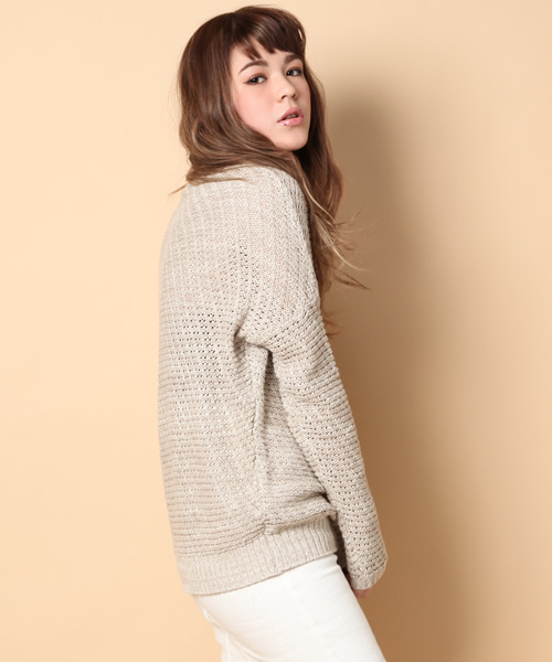 goa（ゴア）の「麻レーヨンドルマンTOP'S（Tシャツ/カットソー・レディース・アイボリー/モカ/ベージュ/A・FREE）」の6枚目の写真