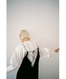 CENTER SLIT WRINKLE CAMISOLE