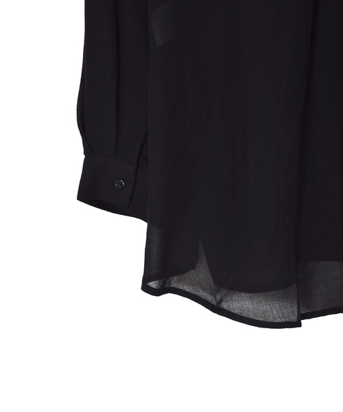 w closet（ダブルクローゼット）の「ポリボイルポケ付シャツ（シャツ/ブラウス・レディース・テラコッタ/ダークグリーン/ブラック・FREE）」の13枚目の写真