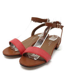 NANO universe | Fレザーアンクルストラップサンダル(サンダル)