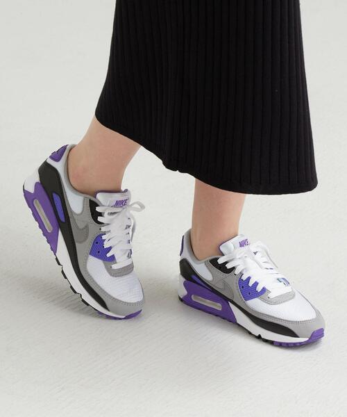 NIKE（ナイキ）の「◆[ナイキ] NIKE AIRMAX 90 SC スニーカー（スニーカー・レディース・ホワイト/ブラック/パープル/イエロー/その他1・23cm/24cm/25cm/24.5cm/22.5cm/23.5cm）」の14枚目の写真