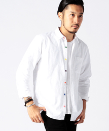 BEAMS | BEAMS / カザリステッチマルチボタンシャツ(シャツ/ブラウス)