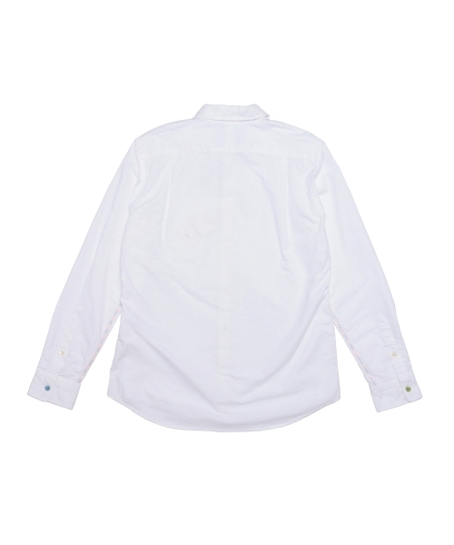 BEAMS（ビームス）の「◎BEAMS / カザリステッチマルチボタンシャツ（シャツ/ブラウス・メンズ・ホワイト/ブルー/その他1・SMALL/LARGE/MEDIUM/X-LARGE）」の22枚目の写真