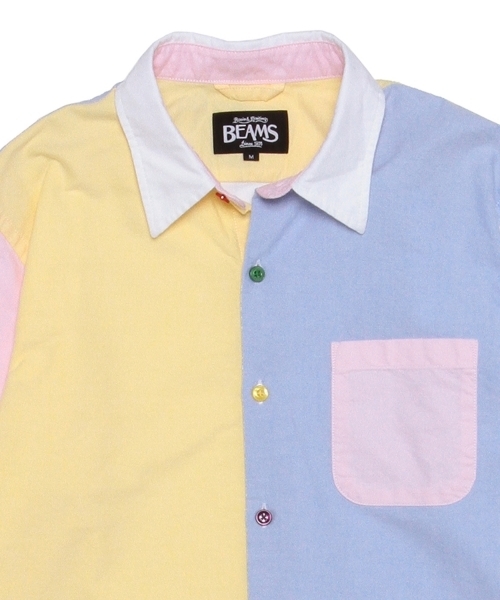 BEAMS（ビームス）の「◎BEAMS / カザリステッチマルチボタンシャツ（シャツ/ブラウス・メンズ・ホワイト/ブルー/その他1・SMALL/LARGE/MEDIUM/X-LARGE）」の17枚目の写真