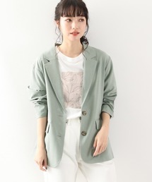 LOWRYS FARM | リネンライクジャケット　860296(テーラードジャケット)