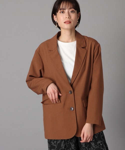LOWRYS FARM リネンライクメッシュジャケット　アウター　ジャケット LOWRYS FARM｜リネンライクメッシュジャケット | Rakuten