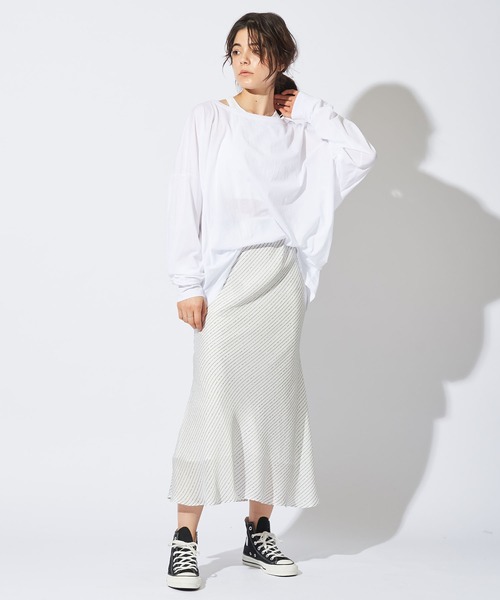 Whim Gazette（ウィムガゼット）の「シースルーカットソー（T