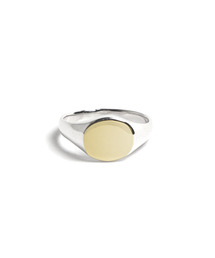 YArKA（ヤーカ）の「【YArKA/ヤーカ】silver925 flat face circle ring[ffcr]/丸面リング シルバー925（リング）」
