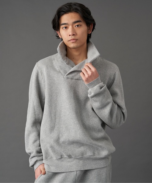 LES TIEN（レスティエン）の「LES TIEN YACHT PULL OVER (CF-1017)（スウェット・メンズ・ブラック/ダークグリーン/ヘザーグレー・SMALL/MEDIUM）」の2枚目の写真