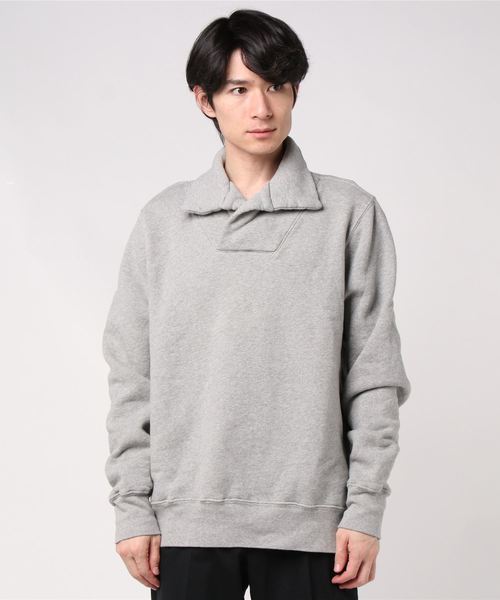 LES TIEN（レスティエン）の「LES TIEN YACHT PULL OVER (CF-1017)（スウェット・メンズ・ブラック/ダークグリーン/ヘザーグレー・SMALL/MEDIUM）」の8枚目の写真