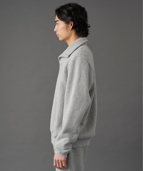 LES TIEN（レスティエン）の「LES TIEN YACHT PULL OVER (CF-1017)（スウェット・メンズ・ブラック/ダークグリーン/ヘザーグレー・SMALL/MEDIUM）」の15枚目の写真